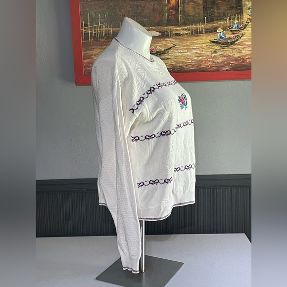 Vintage Cotton Harbor Sweater SZ - XL - Picture 2 of 4